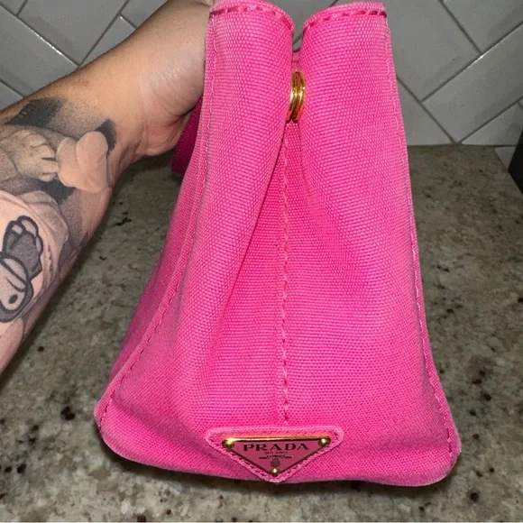 Prada Tote Canapa - Picture 7 of 12